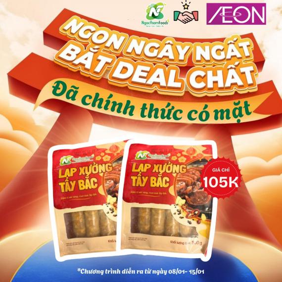 SIÊU PHẨM MÙA VỤ TẾT 2026 - ĐÃ CHÍNH THỨC CÓ MẶT TẠI AEON