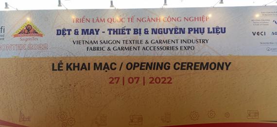 Ngọc Thơm tham gia Triển lãm Quốc tế ngành Công nghiệp Dệt & May - SaigonTex cùng thương hiệu BRAZZOLI danh tiếng.