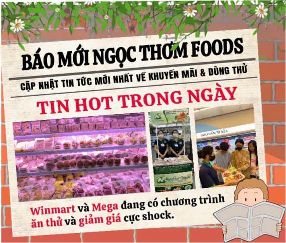 Ngọc Thơm Foods mời bạn trải nghiệm hương vị tuyệt hảo