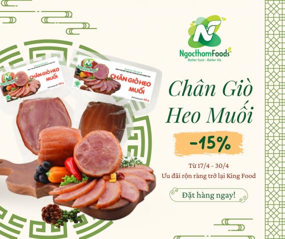 KING FOOD ĐÃI CHÂN GIÒ – VỊ NGON KHÔNG CHỐI TỪ CẢ NHÀ ƠI