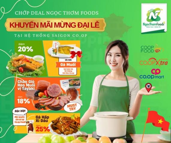 GÀ MUỐI 500G GIẢM NGAY 20% – CHỚP DEAL NGỌC THƠM FOODS LIỀN