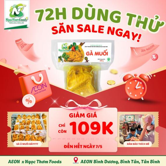 DÙNG THỬ NGAY – GÀ MUỐI CHỈ 109K