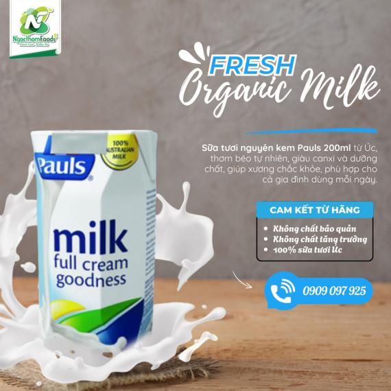 SỮA NGON CHUẨN ÚC – MỞ NẮP LÀ CẢ BẦU TRỜI DINH DƯỠNG