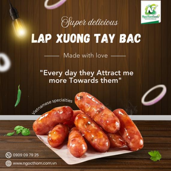 LẠP XƯỞNG TÂY BẮC – ĐẶC SẢN VIỆT, QUÀ TẾT 2026 ĐẬM ĐÀ BẢN SẮC