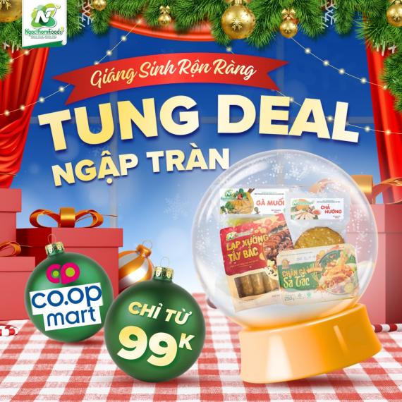 GIÁNG SINH RỘN RÀNG – TUNG DEAL NGẬP TRÀN