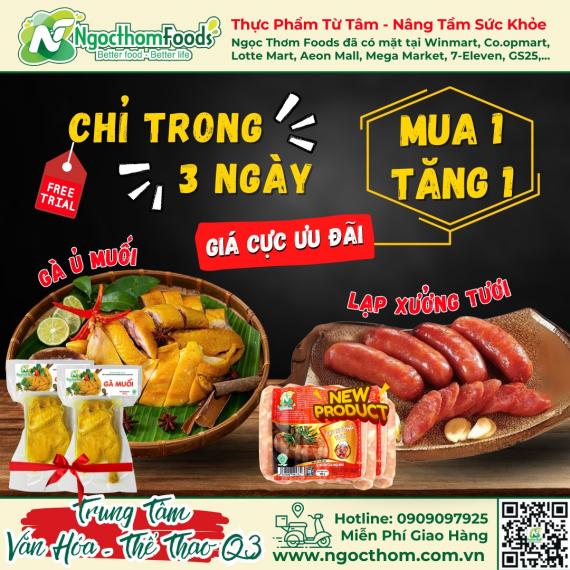 NGỌC THƠM FOODS MỞ RỘNG ƯU ĐÃI – RA MẮT SẢN PHẨM MỚI TẠI TRUNG TÂM VĂN HÓA THỂ THAO QUẬN 3