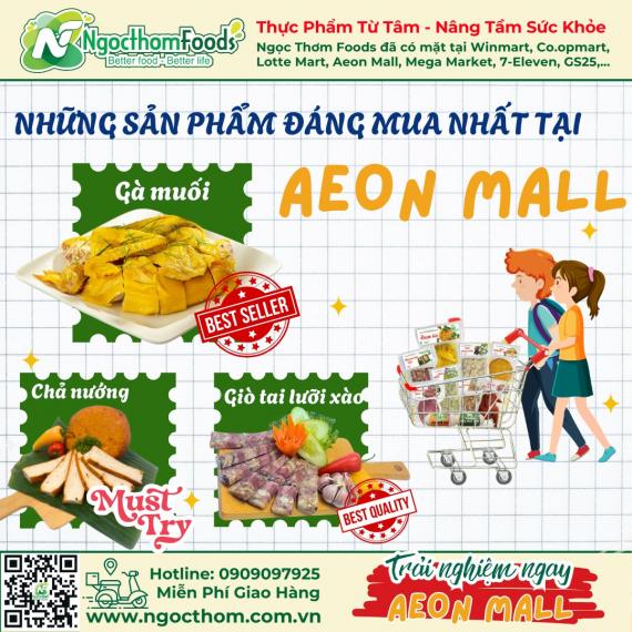 NHỮNG SẢN PHẨM ĐÁNG MUA NHẤT TẠI AEON MALL