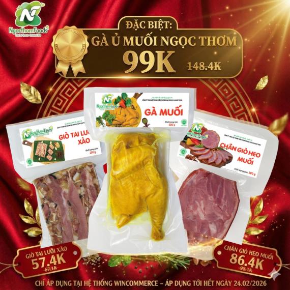 DEAL NGON KHÓ BỎ LỠ – SĂN NGAY ĐẶC SẢN NGỌC THƠM GIÁ SIÊU HỜI