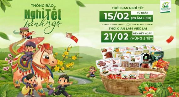 THÔNG BÁO LỊCH NGHỈ TẾT BÍNH NGỌ 2026