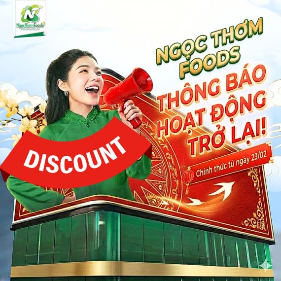 LOA LOA LOA! NGỌC THƠM FOODS CHÍNH THỨC "LÊN ĐÈN" TRỞ LẠI