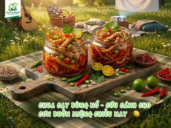 Cuối Tuần Rồiiiiii: MỞ TIỆC CHUA CAY, "XÕA" HẾT MÌNH CÙNG NGỌC THƠM FOODS