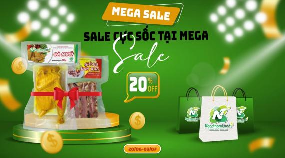 Mega Sale - Sale cực chất tại Mega