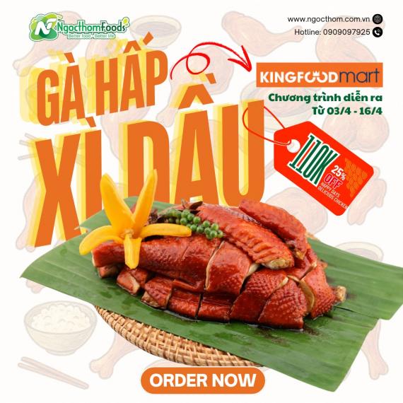 KINGFOOD MART – GIẢM 25% CỰC HỜI