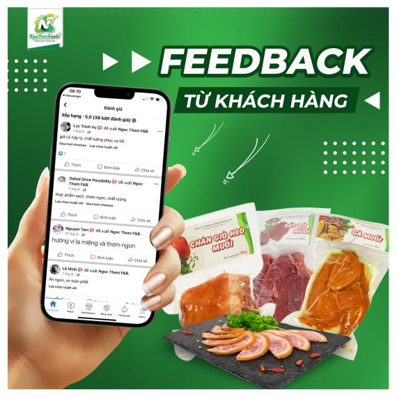 FEEDBACK TỪ KHÁCH HÀNG YÊU THÍCH MÓN NGON NGỌC THƠM