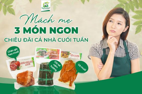 Mách mẹ 3 món ngon chiêu đãi cả nhà cuối tuần cùng Ngọc Thơm!