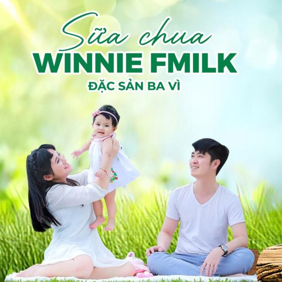 NGỌC THƠM RA MẮT DÒNG SỮA CHUA WINNIE FMILK ĐẶC SẢN BA VÌ HOÀN TOÀN MỚI