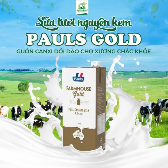 PAULS FARMHOUSE GOLD: NGUỒN DINH DƯỠNG NGUYÊN BẢN TỪ TRANG TRẠI ÚC