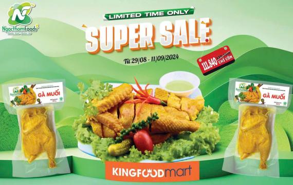 TUẦN LỄ KHUYẾN MÃI CÙNG NGỌC THƠM FOODS TẠI KINGFOOD MART