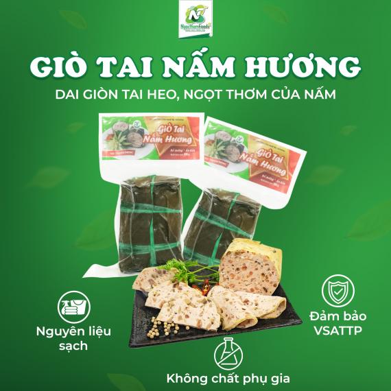 GIÒ TAI NẤM HƯƠNG - NGON CHUẨN VỊ, CHUẨN BỊ CHỈ TRONG 5’