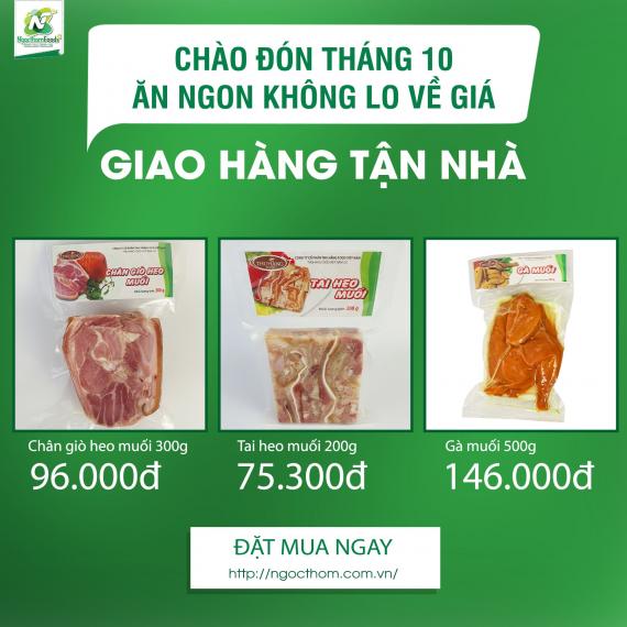 THÁNG 10 VUI VẺ - SAN SẺ DEAL HỜI CÙNG NGỌC THƠM F&B