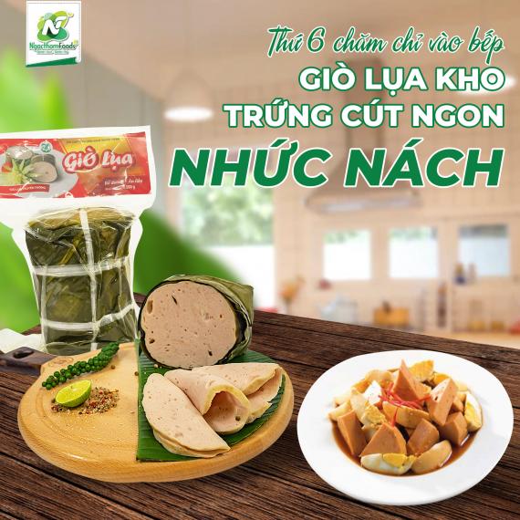 THỨ 6 TRỌN VẸN - BIẾN TẤU MÓN NGON CÙNG GIÒ LỤA KHO TRỨNG CÚT