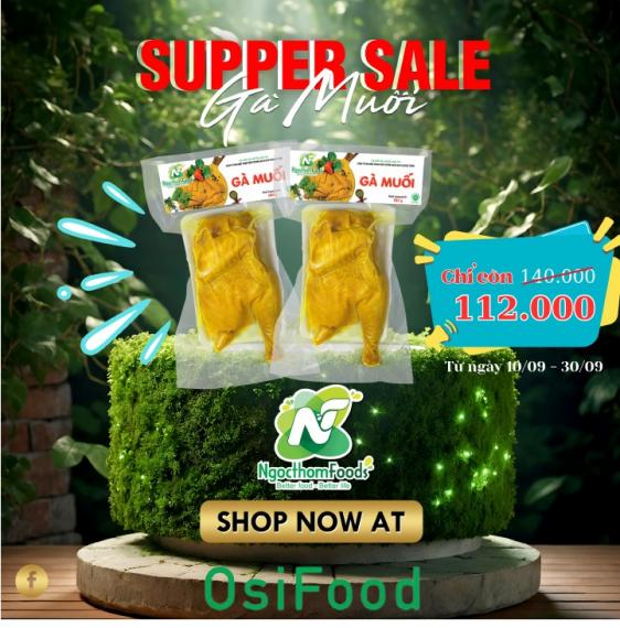 SUPPER SALE TẠI OSI FOOD - NGON MÀ VẪN TIẾT KIỆM