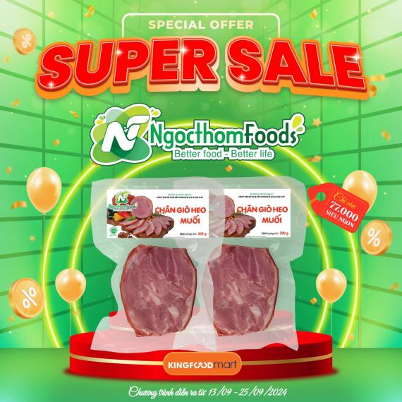 SUPPER SALE tại KINGFOODMART