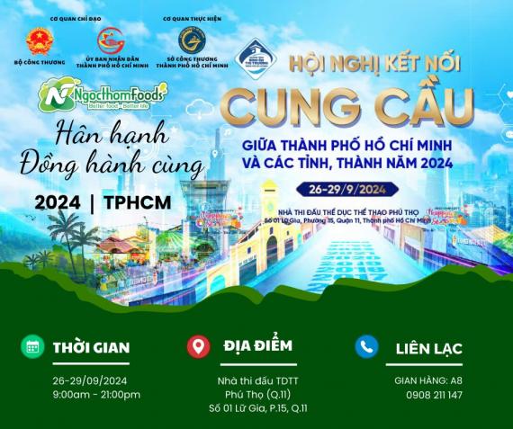 THÔNG BÁO CHƯƠNG TRÌNH HỘI CHỢ