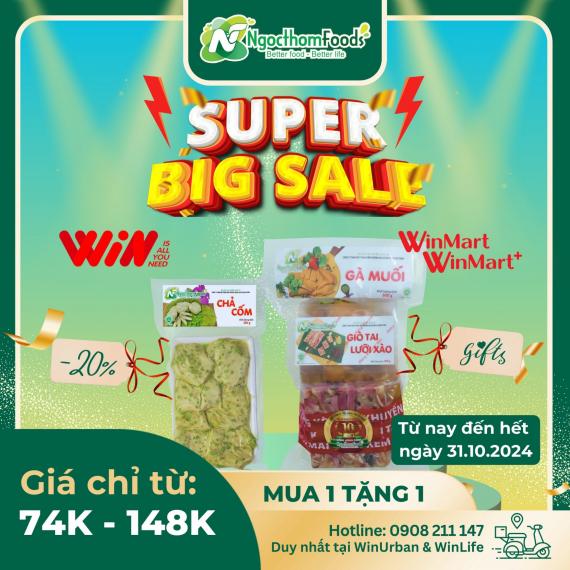 SUPER SALE DUY NHẤT CÓ TẠI WINLIFE & WINMART