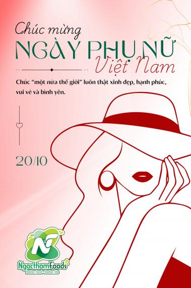 Chúc mừng Ngày Phụ Nữ Việt Nam 20/10