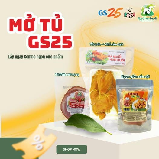 MỞ TỦ GS25 – LẤY NGAY COMBO NGON CỰC PHẨM