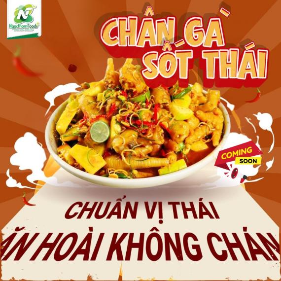 COMING SOON – CHÂN GÀ SỐT THÁI NGỌC THƠM FOODS