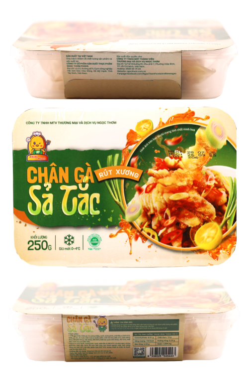 Chân Gà Sả Tắc Ngọc Thơm 250g