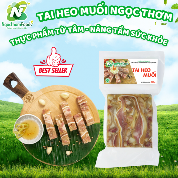 Tai Heo Muối 400g