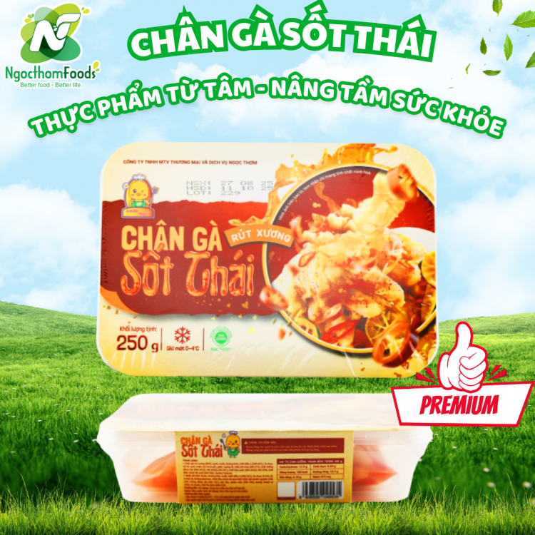 Chân Gà Sốt Thái Ngọc Thơm 250g