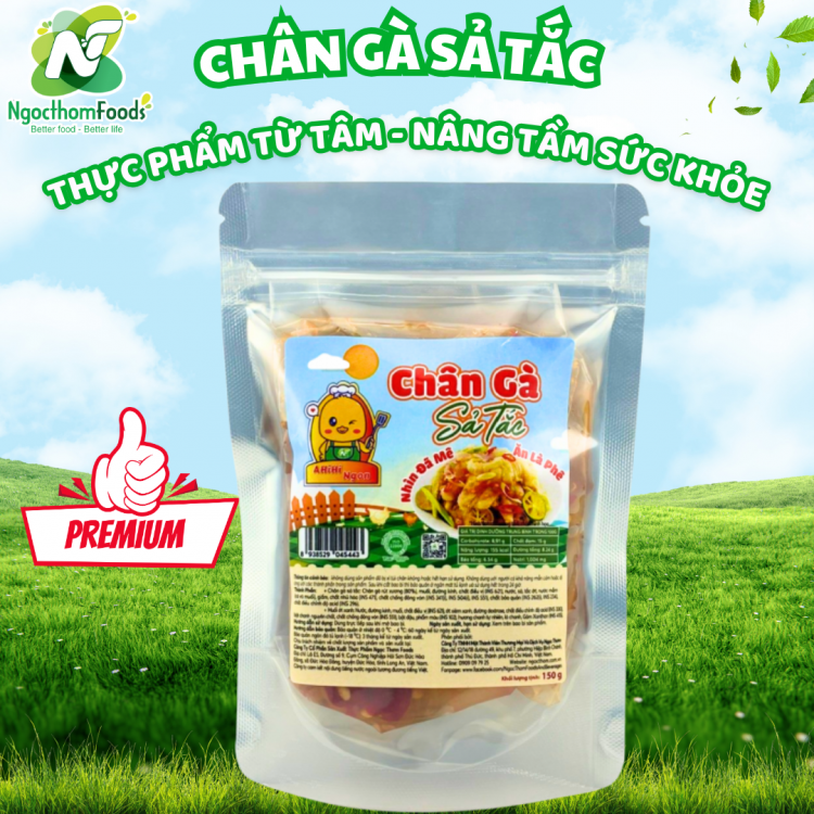 Chân Gà Sả Tắc Ngọc Thơm 150g