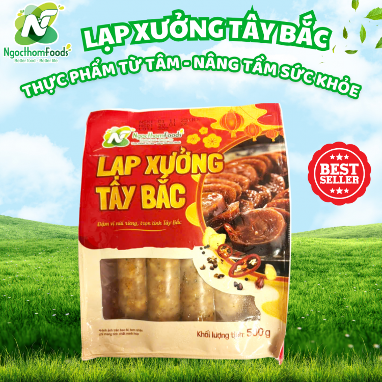 Lạp Xưởng Tây Bắc Ngọc Thơm 500g