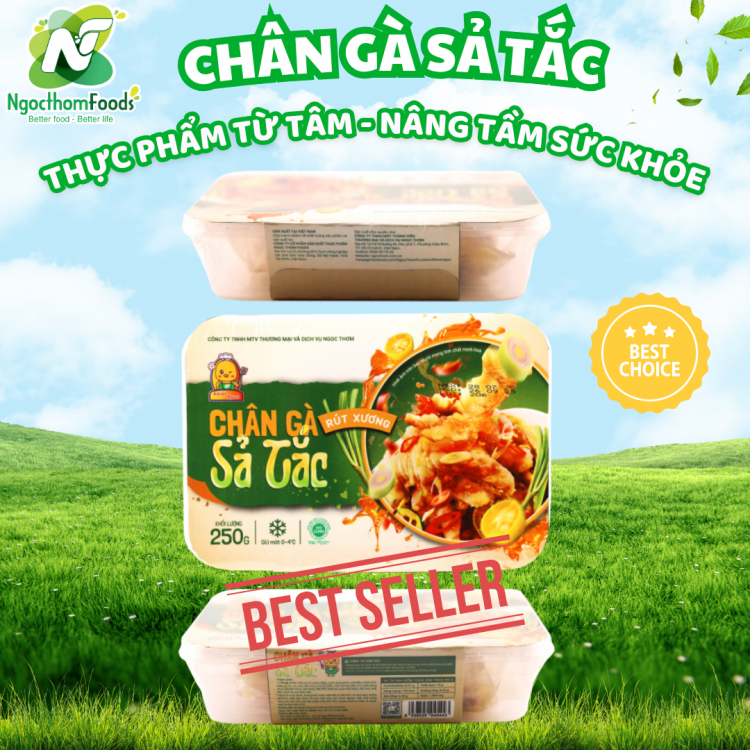 Chân Gà Sả Tắc Ngọc Thơm 250g