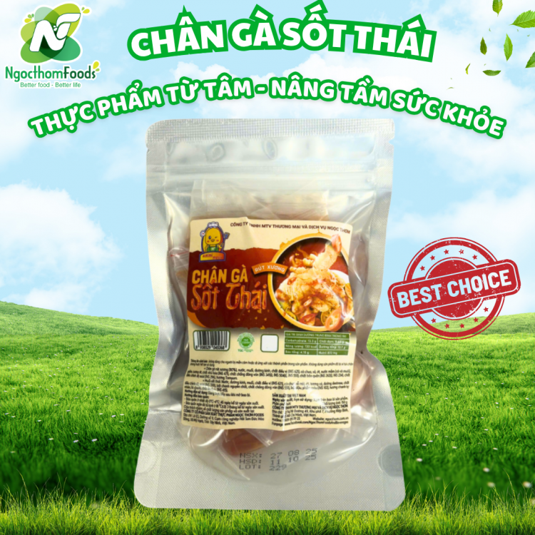 Chân Gà Sốt Thái Ngọc Thơm 150g